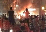 佛山一数百人聚集事件现场